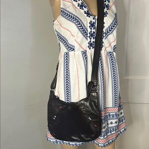 Stylish Black Crossbody Bag